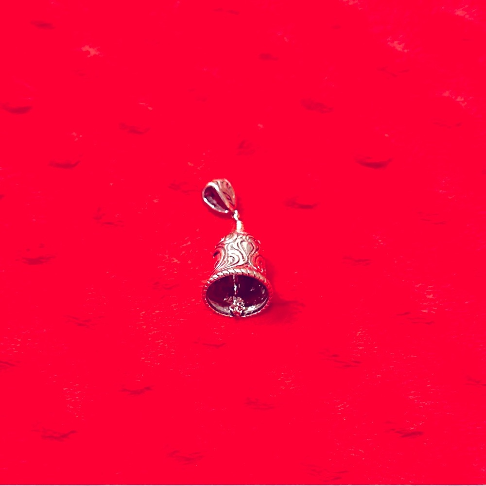 Texas bell charm for necklace